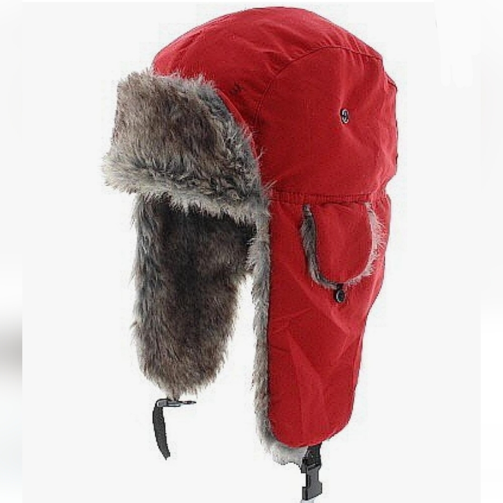 Milani Red Trapper Hat NWOT